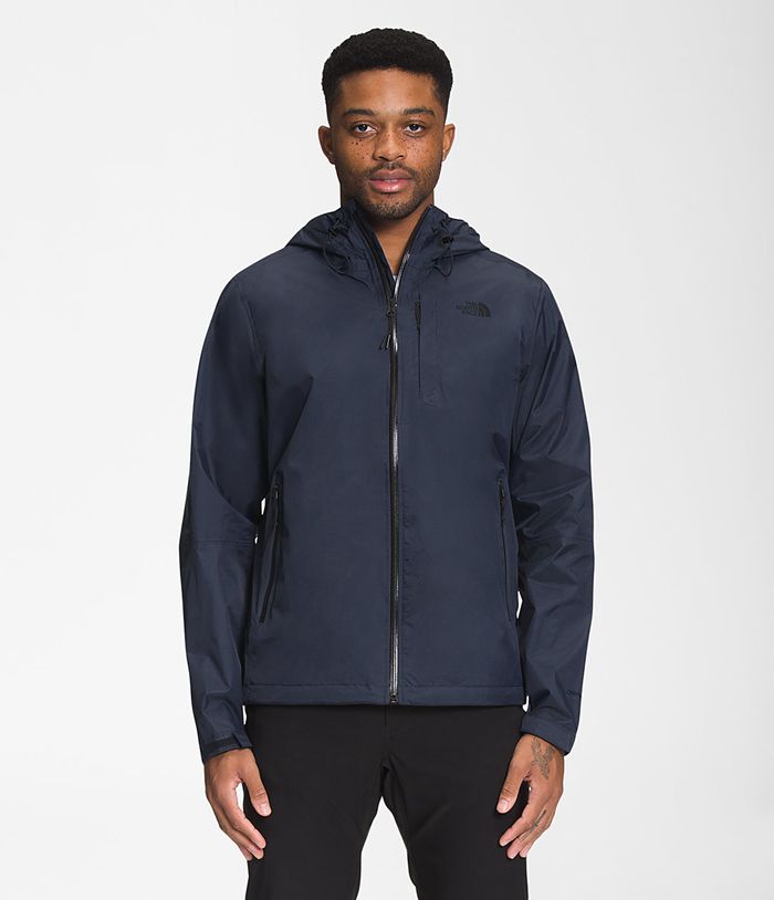 The North Face Mens Rain Jacket Alta Vista 394IDBZNM - Navy